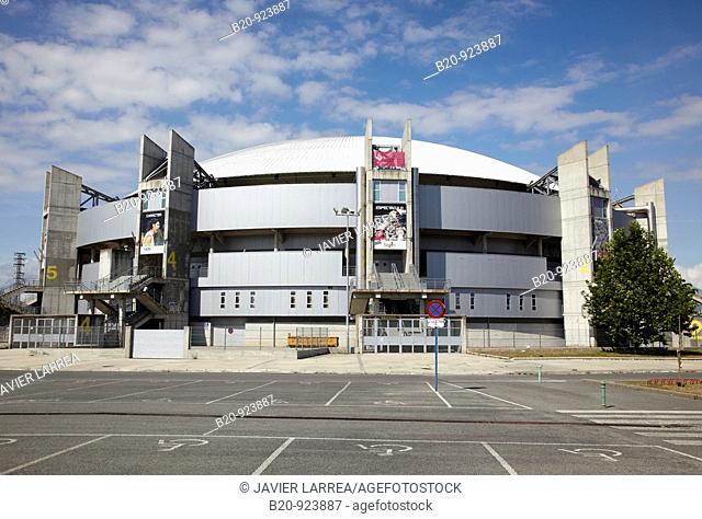 Buesa Arena indoor sport arena, Salburua Park, Vitoria, Alava, Basque Country, Spain