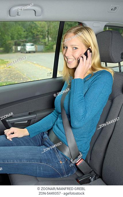 Using mobile phone in car