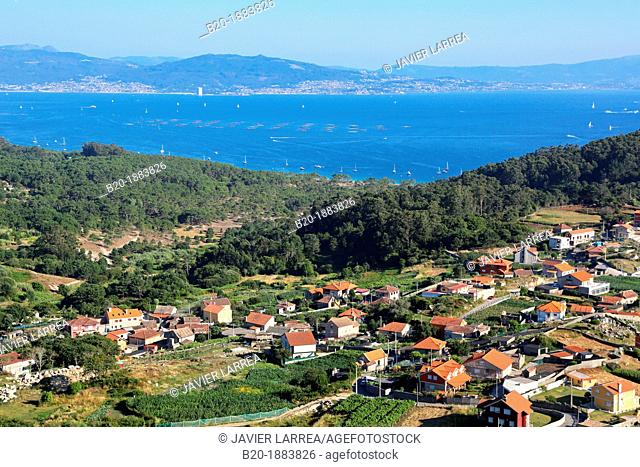 Cabo Home, Ria de Vigo, Cangas, Pontevedra province, Galicia, Spain