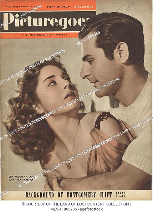Picturegoer (November 19, 1949) - Lea Padovani + Sam Wanamaker 1949's