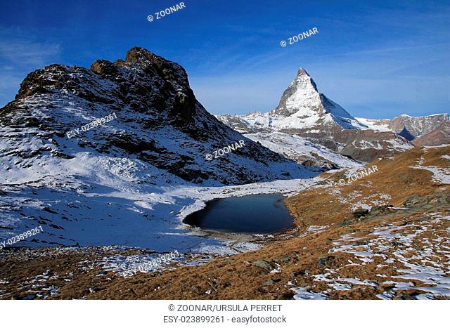 Beautiful landscape in Zermatt