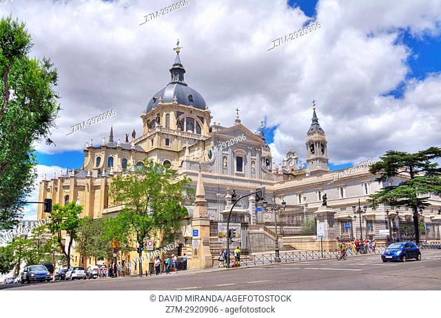 Almudena Cathedral. Madrid. Spain