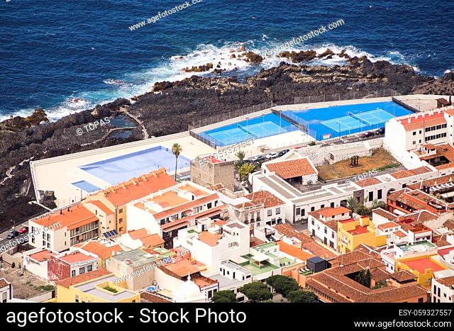 Spain, Canary Island - Town of Garachico in Teneriffa