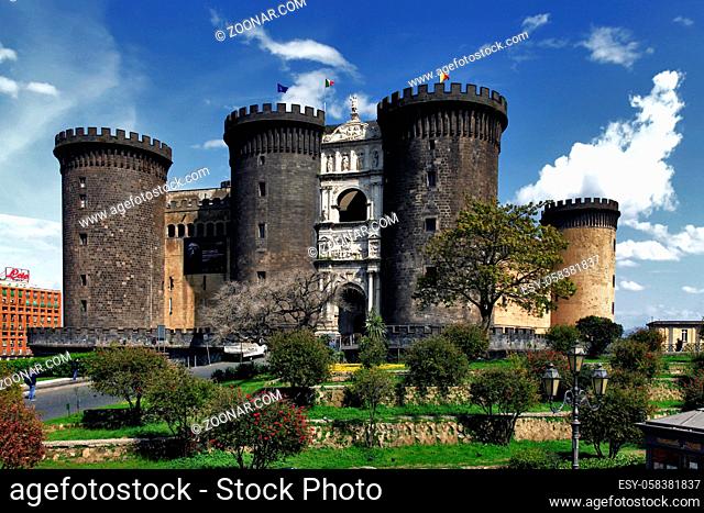 Castel Nuovo in Naples, Campania, Italy