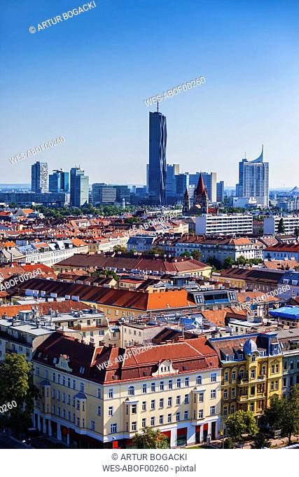 Austria, Vienna, cityscape with skyline