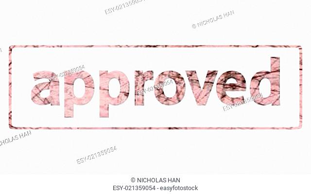 approved stamp