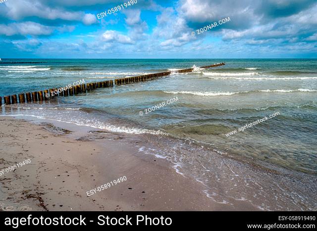 Baltic Sea Coast near Ahrenshoop in Germany