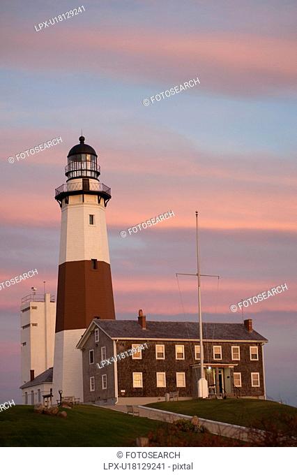 Montauk Point Light House in the Hamptons