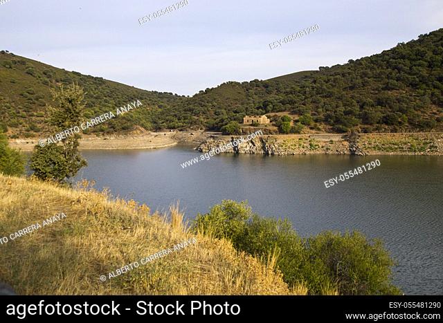 Tajo River, Monfragüe National Park, SPA, ZEPA, Biosphere Reserve, Cáceres Province, Extremadura, Spain, Europe