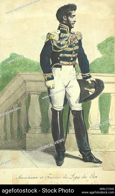 France, 1828. Vinkhuijzen, Hendrik Jacobus (Collector). The Vinkhuijzen collection of military uniforms France France, 1828