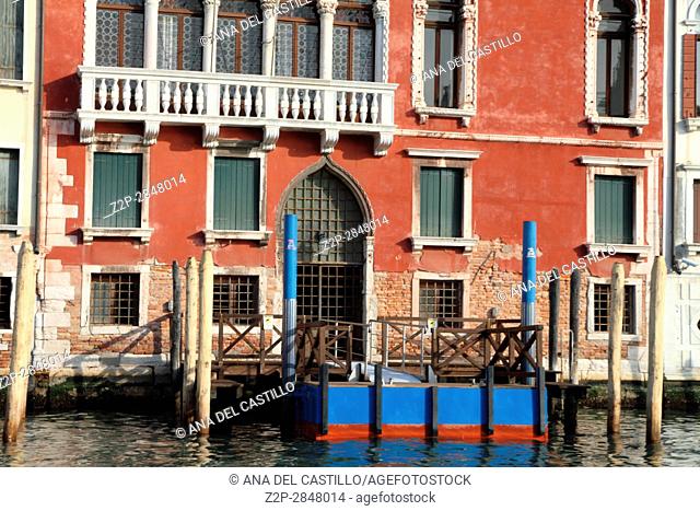 Palaces at Grand Canal Venice Italy