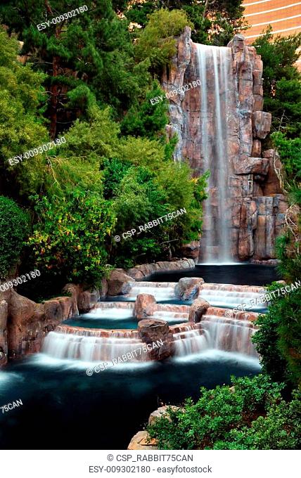 Waterfall and Horticulture, Las Vegas