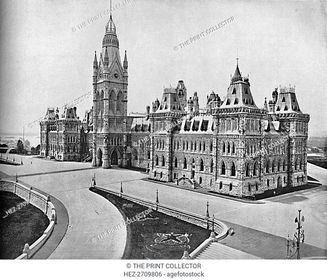 'Parliament Buildings, Ottawa, Canada', c1897. Creator: Unknown