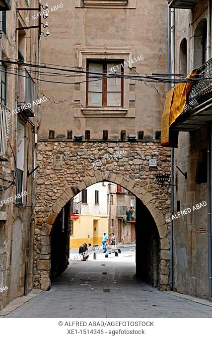Romeu portal, Tortosa, Catalonia, Spain