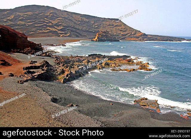 Costa Teguise, El Golfo, Lanzarote, Canary Islands, Spain