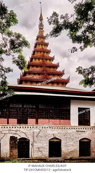 Nyaungshwe ( YAUNGHWE) city; Inle lake Shan state, Myanmar (Burma), Asia ; The cultural museum, the former(old) palace of last Lord Sao Shwe Thaike