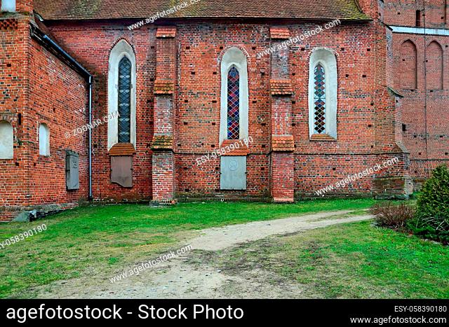 Church Of St. George The Victorious, formerly Friedland Church, founded in 1313. Pravdinsk, formerly Friedland, Kaliningrad region, Russia