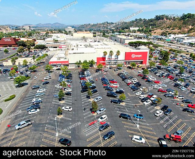 Target Retail Store. Target Sells Home Goods, Clothing and Electronics. San Diego, California, USA, August 16th, 2020
