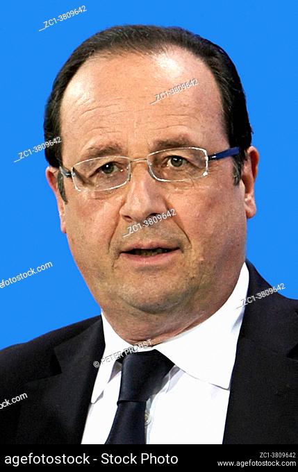 Francois Hollande - *12. 08. 1954: President of the French Republic 2012 to 2017 - France