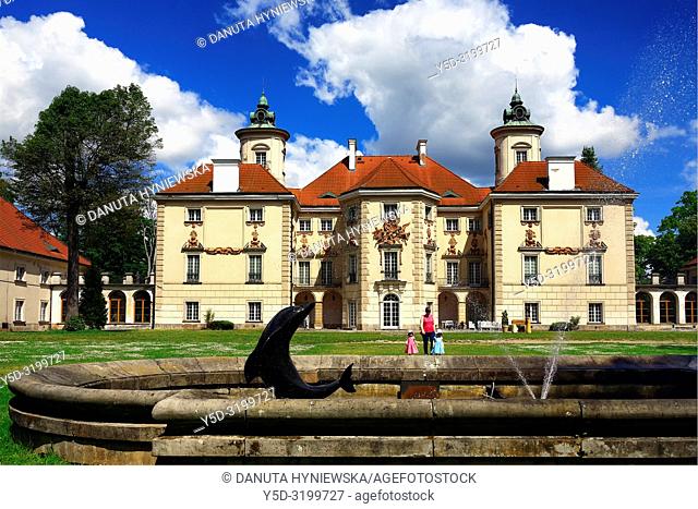 Palace in Otwock Wielki or Otwock Grand Palace known also as Jezierscy Family Palace or Bielinscy Family Palace, architect Tylman van Gameren