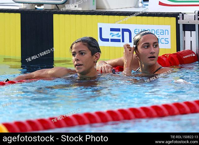 Simona Quadarella (ITA) during the final of the women's 1500 meters freestyle of the LEN European Swimming Championships