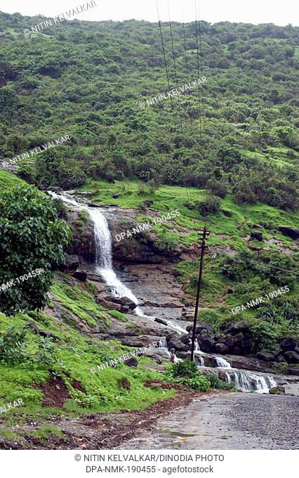 Waterfall Malavali pune Maharashtra India Asia