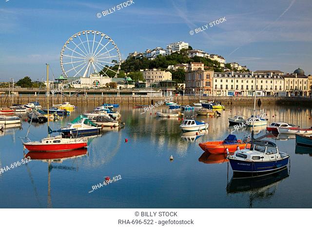 Torquay Harbour, Devon, England, United Kingdom, Europe