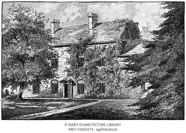 GEORGE ELIOT (MARY ANN EVANS) English novelist's early home, Griff House, Nuneaton