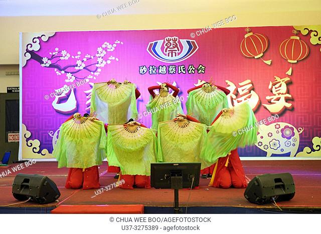 Entertaining programmes for the Sarawak Chai's Clan Association Chinese New Year celebration in Kuching, Malaysia