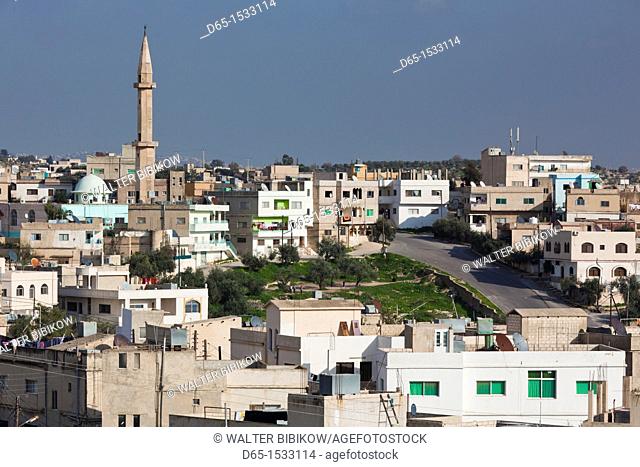 Jordan, Umm Qais-Gadara, view of the new town