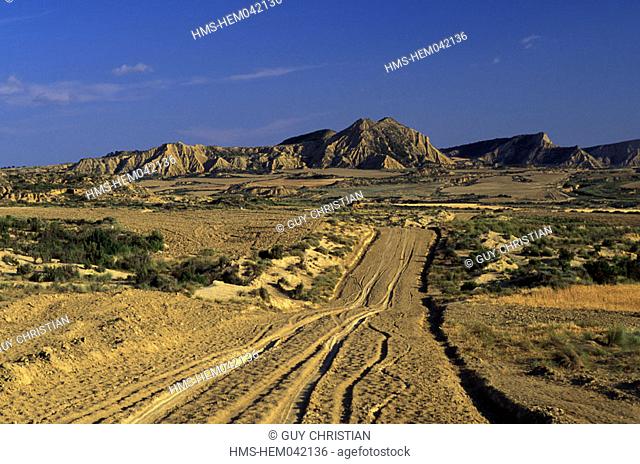 Spain, Aragon, Bardenas Reales desert