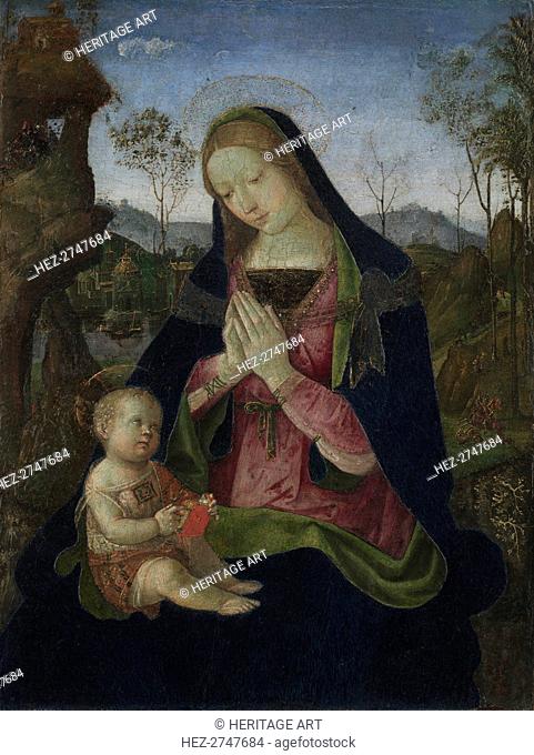 Virgin and Child, c. 1490-1500. Creator: Pintoricchio (Italian, c. 1454-1513)
