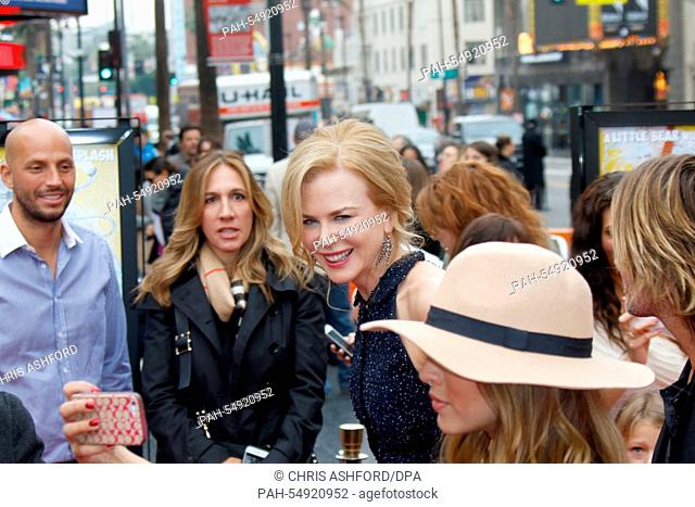 Actress Nicole Kidman poses at the premiere of Paddington in Los Angeles, USA, an 10 January 2015. Photo: Chris Ashford/dpa - NO WIRE SERVICE - | usage...