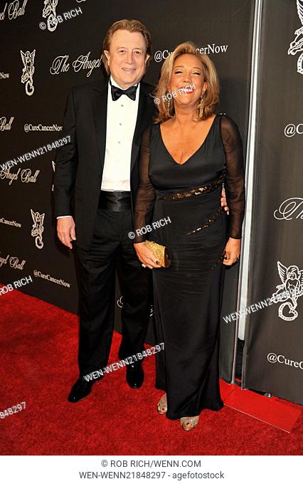 Angel Ball 2014 at Cipriani Wall Street Featuring: Peter Cervina, Denise Rich Where: Manhattan, New York, United States When: 20 Oct 2014 Credit: Rob Rich/WENN