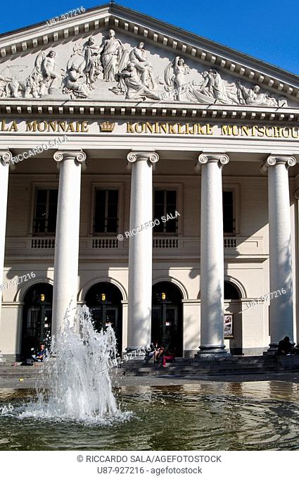 Belgium, Brussels, Théâtre Royal de la Monnaie