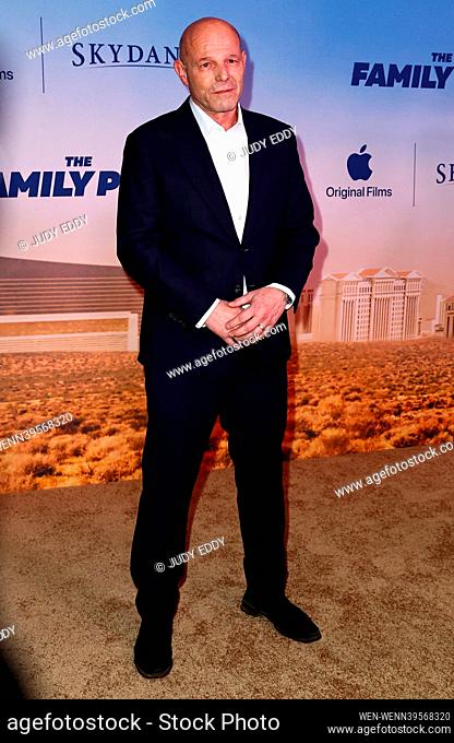Red Carpet World Premiere of the Apple Original Film ""The Family Plan"" at The Chelsea at The Cosmopolitan of Las Vegas Featuring: Simon Cellan Jones Where:...