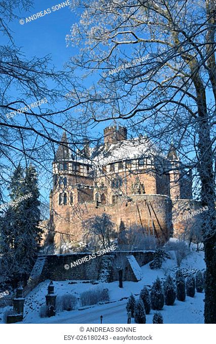 the berlepsch castle in witzenhausen in northern hesse