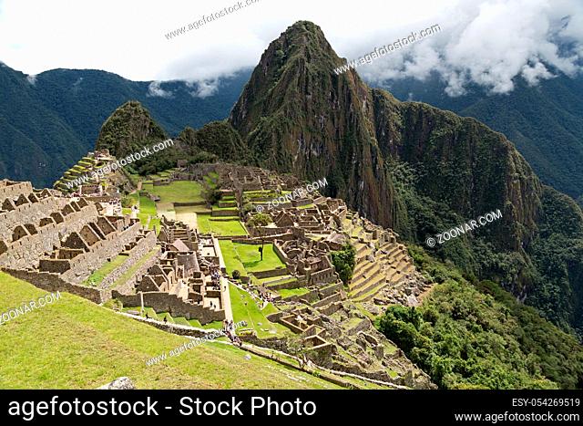 Das UNESCO Weltkulturerbe Machu Picchu in Peru
