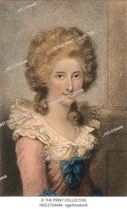 'The Honourable Mrs. Damer', 1794. Creator: Luigi Schiavonetti