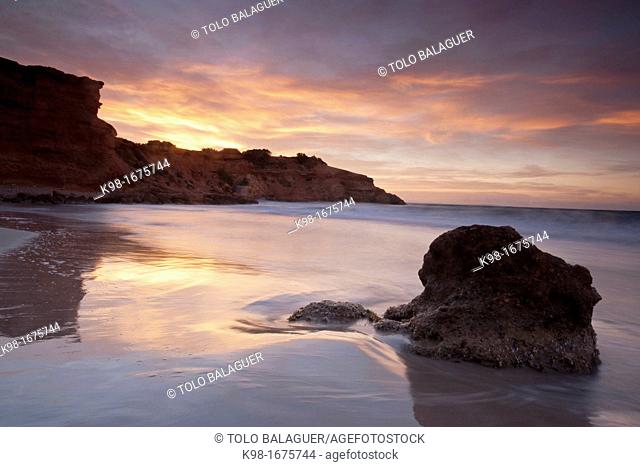 Dawn, Sa Caleta, Ibiza, Balearic Islands, Spain