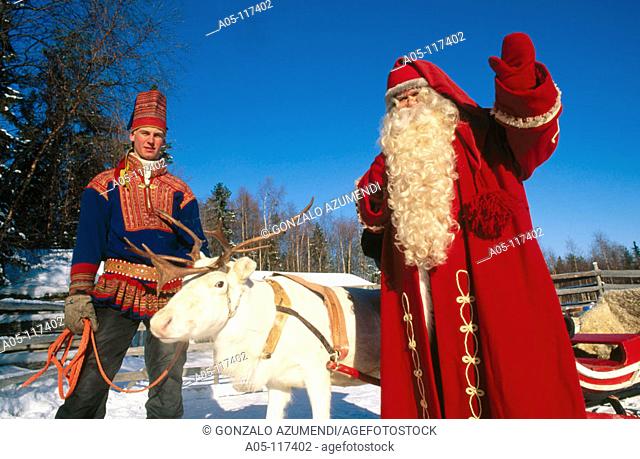 Father Christmas. Rovaniemi. Finland