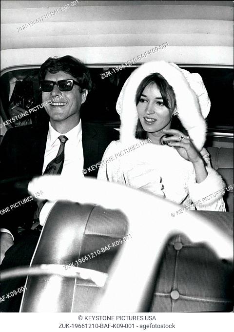 Dec. 10, 1966 - Paul Getty Jr., son of oil magnate Paul Getty, married actress Talitha Pol this morning in Campi. The groom is 33 years old