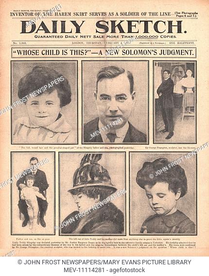 1915 front page Slingsby Baby case