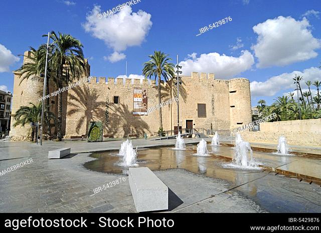 Archaeological and Historical Museum, Moorish City Palace, Elche, Province of Alicante, Spain, Europe