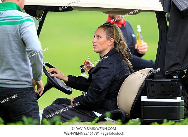 Celebrities at the Mike Tindall Annual Celebrity Golf Classic Featuring: Zara Philips, Brian McFadden Where: London, United Kingdom When: 08 May 2015 Credit:...