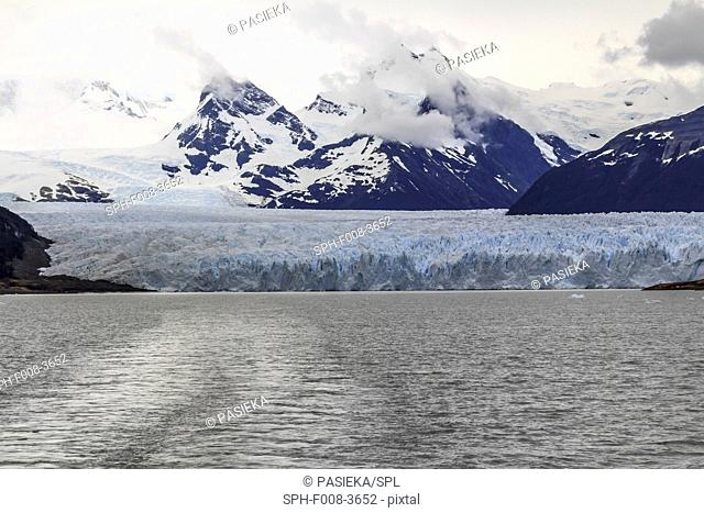 Erito Moreno Glacier. View of the Perito Moreno Glacier, Los Glaciares National Park, Santa Cruz Province, Patagonia, Argentina
