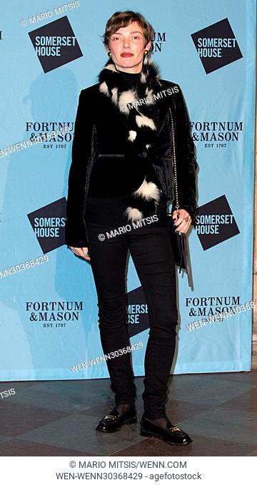 The Skate at Somerset House with Fortnum & Mason Launch Party held at the Somerset House - Arrivals Featuring: Camilla Rutherford Where: London