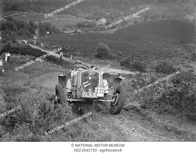 1935 Allard Special 2-seater sports taking part in the NWLMC Lawrence Cup Trial, 1937. Artist: Bill Brunell