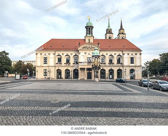 Alter Markt, Rathaus Magdeburg, Saxony-Anhalt, Germany
