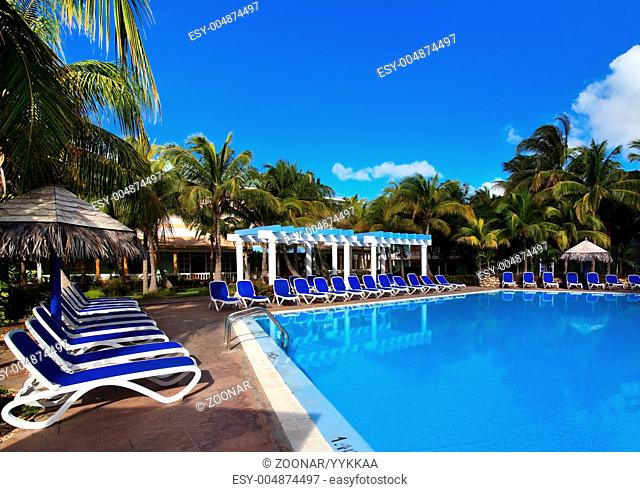 Pool of hotel Melia Cayo Guillermo